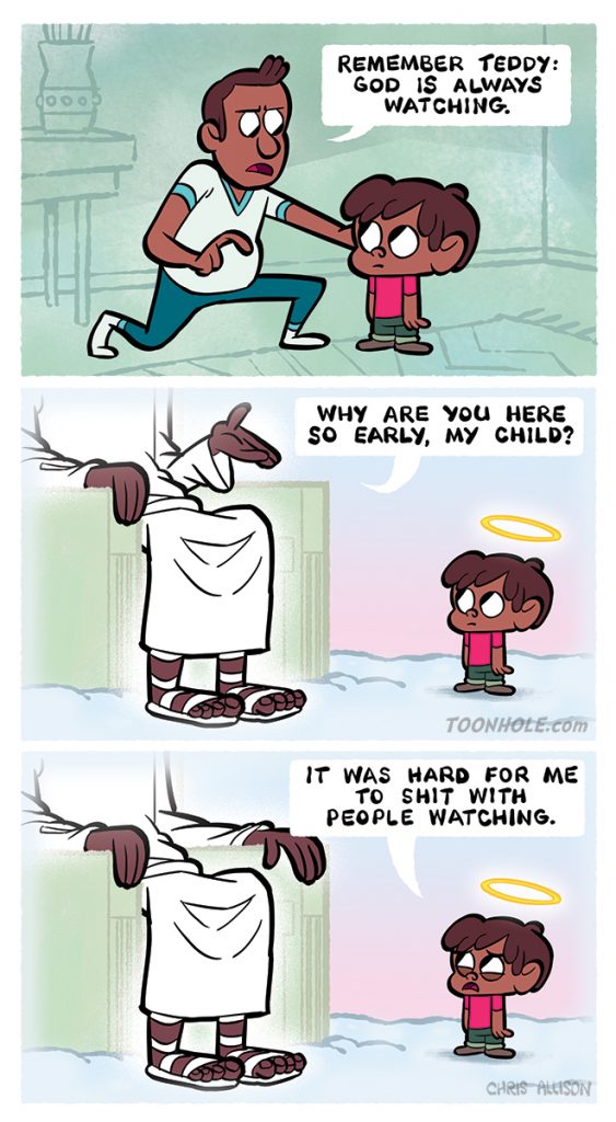 God Is Always Watching – Toonhole